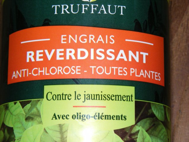Gros plan sur l'étiquette